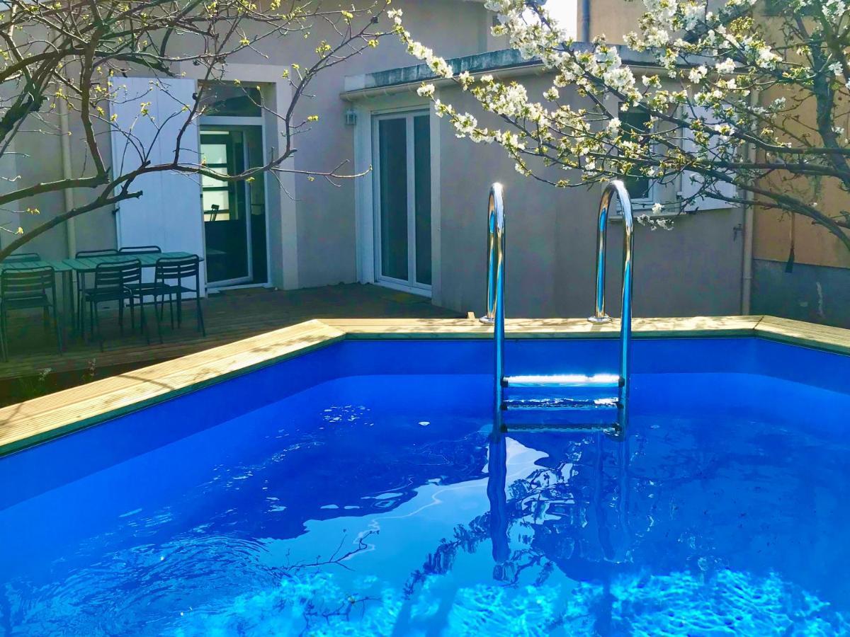 Charmante Maison Avec Piscine Quartier St James Montélimar エクステリア 写真